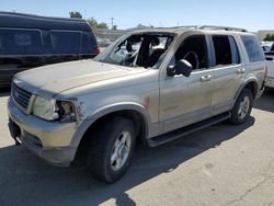 Salvage cars for sale at Martinez, CA auction: 2002 Ford Explorer XLT