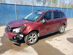 Salvage cars for sale from Copart Atlantic Canada Auction, NB: 2017 Subaru Forester 2.5I Touring