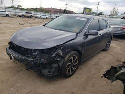 Salvage cars for sale at Chicago Heights, IL auction: 2017 Honda Accord EX
