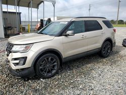 Salvage cars for sale from Copart Tifton, GA: 2017 Ford Explorer XLT