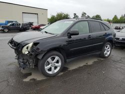 Salvage cars for sale at Woodburn, OR auction: 2007 Lexus RX 350