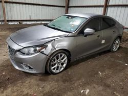 Salvage cars for sale from Copart Houston, TX: 2015 Mazda 3 Sport