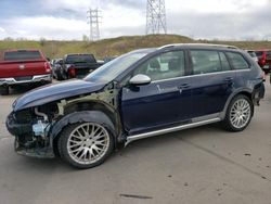 Salvage cars for sale at Littleton, CO auction: 2018 Volkswagen Golf Alltrack S