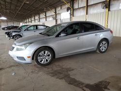 Chevrolet salvage cars for sale: 2014 Chevrolet Cruze LS