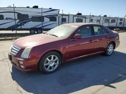 Salvage cars for sale at Sacramento, CA auction: 2006 Cadillac STS