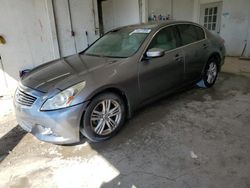 Salvage cars for sale at Madisonville, TN auction: 2011 Infiniti G37
