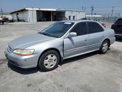 Salvage cars for sale at Sun Valley, CA auction: 2002 Honda Accord EX