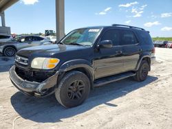 Salvage cars for sale from Copart West Palm Beach, FL: 2003 Toyota Sequoia Limited