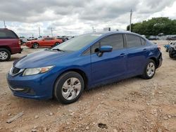 Honda Civic salvage cars for sale: 2014 Honda Civic LX