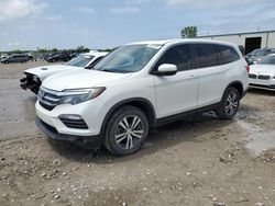 Salvage cars for sale at Kansas City, KS auction: 2017 Honda Pilot EXL