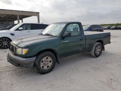 Salvage cars for sale from Copart West Palm Beach, FL: 2002 Toyota Tacoma
