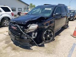 Salvage cars for sale at Pekin, IL auction: 2017 GMC Terrain SLT