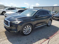 Salvage cars for sale at Arcadia, FL auction: 2019 Infiniti QX50 Essential