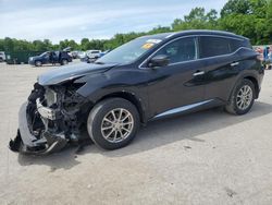 Salvage cars for sale from Copart Ellwood City, PA: 2017 Nissan Murano S