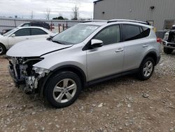 Salvage cars for sale at Appleton, WI auction: 2013 Toyota Rav4 XLE