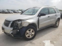 Salvage cars for sale at San Antonio, TX auction: 2008 Chevrolet Equinox LS