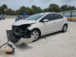 Salvage cars for sale from Copart Fort Pierce, FL: 2015 KIA Forte LX