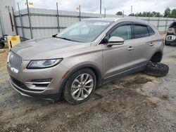 Salvage cars for sale at Lumberton, NC auction: 2019 Lincoln MKC Select