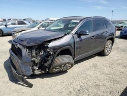 Salvage cars for sale at Antelope, CA auction: 2021 Toyota Rav4 XLE Premium