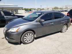 Salvage cars for sale from Copart Las Vegas, NV: 2015 Nissan Sentra S