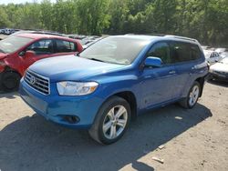 Salvage cars for sale at Marlboro, NY auction: 2008 Toyota Highlander Limited