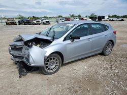 Salvage cars for sale from Copart Kansas City, KS: 2017 Subaru Impreza