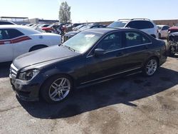 Salvage cars for sale from Copart North Las Vegas, NV: 2013 Mercedes-Benz C 250