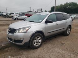 Salvage cars for sale at Oklahoma City, OK auction: 2017 Chevrolet Traverse LS