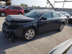 Salvage cars for sale at Kansas City, KS auction: 2017 Chevrolet Impala LS