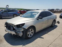 Salvage cars for sale from Copart Grand Prairie, TX: 2014 Chevrolet Malibu LS