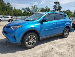 Salvage cars for sale at Hampton, VA auction: 2018 Toyota Rav4 HV LE