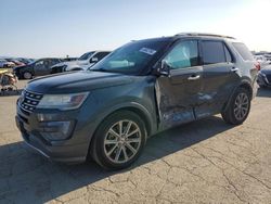 Ford salvage cars for sale: 2016 Ford Explorer Limited