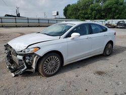 Salvage cars for sale from Copart Oklahoma City, OK: 2015 Ford Fusion Titanium