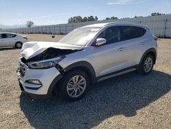 Salvage cars for sale at Anderson, CA auction: 2017 Hyundai Tucson Limited