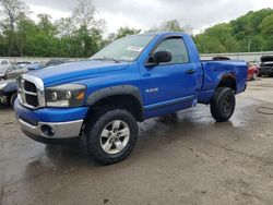 Salvage cars for sale at Ellwood City, PA auction: 2008 Dodge RAM 1500 ST