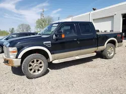 Salvage cars for sale from Copart Blaine, MN: 2010 Ford F250 Super Duty