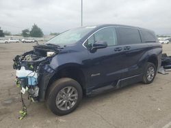 Toyota Sienna le Vehiculos salvage en venta: 2023 Toyota Sienna LE