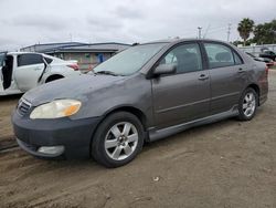 Salvage cars for sale at San Diego, CA auction: 2007 Toyota Corolla CE