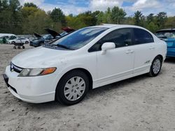 Salvage cars for sale from Copart Mendon, MA: 2007 Honda Civic GX