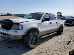 Salvage cars for sale from Copart Martinez, CA: 2004 Ford F150 Supercrew