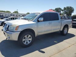 Salvage cars for sale from Copart Sacramento, CA: 2006 Nissan Titan XE