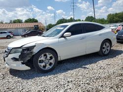 Salvage cars for sale from Copart Columbus, OH: 2010 Honda Accord Crosstour EXL