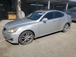 Salvage cars for sale from Copart Fresno, CA: 2007 Lexus IS 250