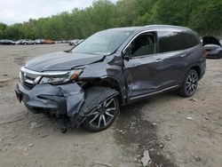Salvage cars for sale from Copart Marlboro, NY: 2021 Honda Pilot Touring