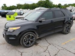 Salvage cars for sale at Rogersville, MO auction: 2015 Ford Explorer Sport