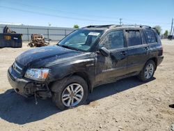 Salvage cars for sale from Copart Nampa, ID: 2006 Toyota Highlander Hybrid