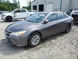 Salvage cars for sale from Copart Savannah, GA: 2015 Toyota Camry LE