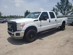 Salvage trucks for sale at Miami, FL auction: 2011 Ford F350 Super Duty