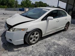 Salvage cars for sale from Copart Cartersville, GA: 2011 Honda Civic LX-S