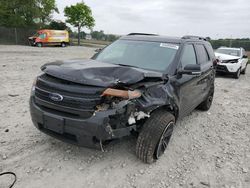 Salvage cars for sale at Cicero, IN auction: 2015 Ford Explorer Sport